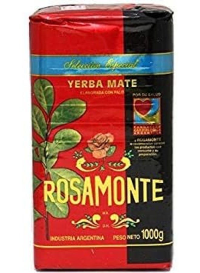 Rosamonte Yerba Mate- Selection Especial (Special Aged) Hard Pack 1k (2.2lb) - Image 1